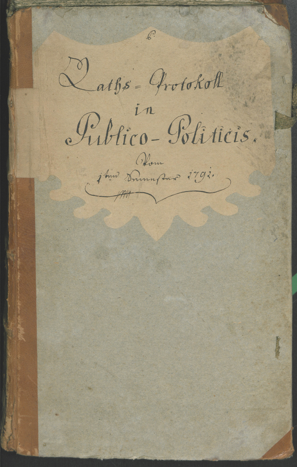 Archivio Storico della Città di Bolzano - BOhisto protocollo consiliare 1791 