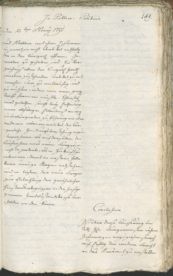 Civic Archives of Bozen-Bolzano - BOhisto Ratsprotokoll 1791 