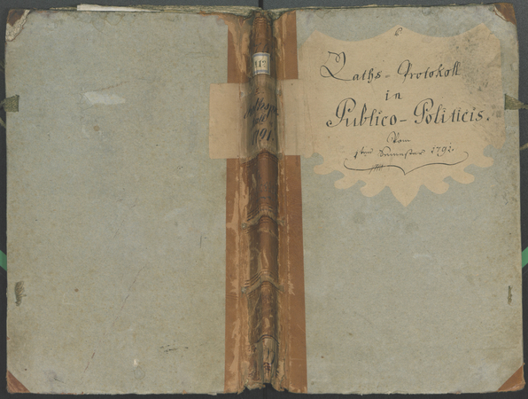 Civic Archives of Bozen-Bolzano - BOhisto Ratsprotokoll 1791 