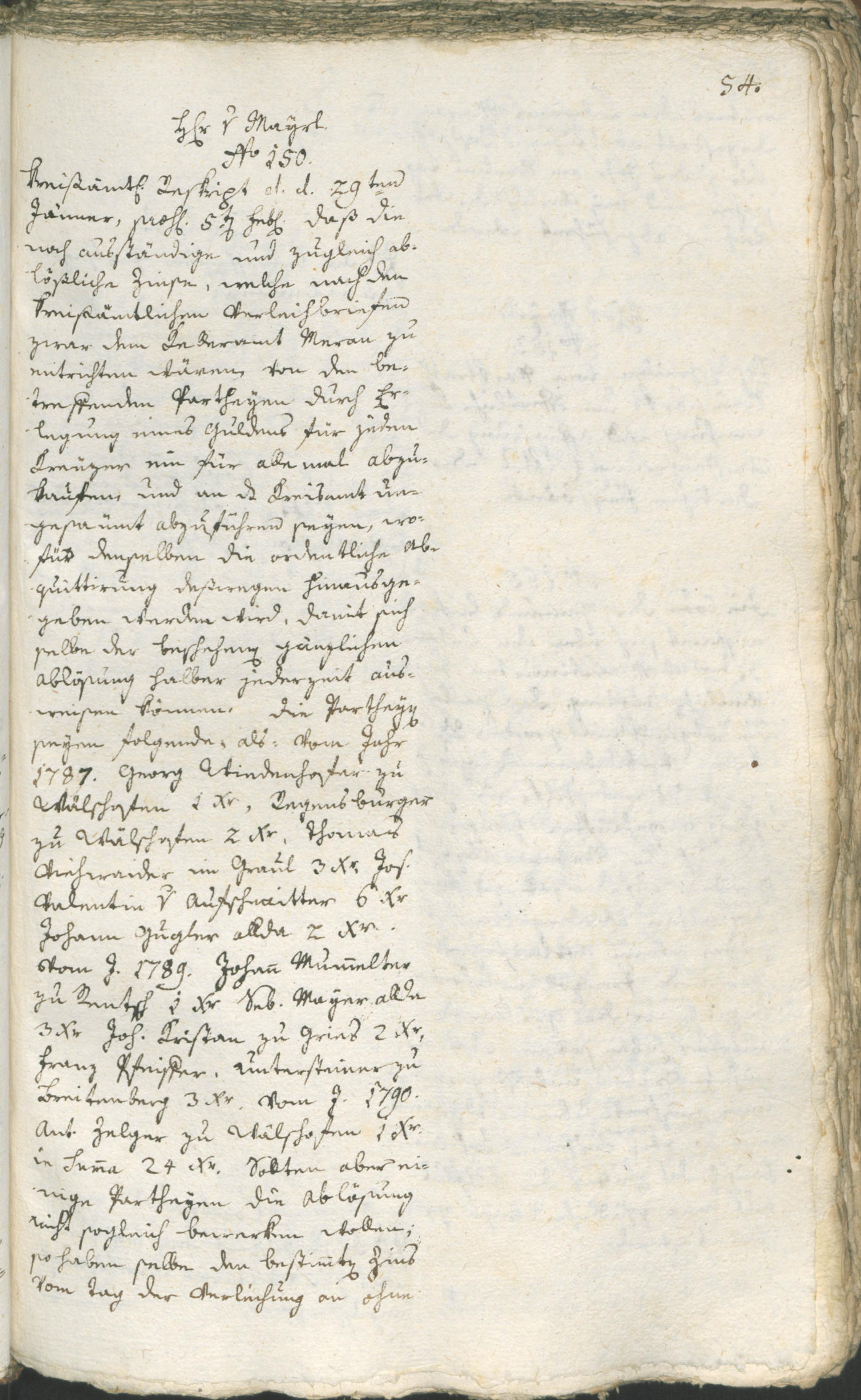 Civic Archives of Bozen-Bolzano - BOhisto Ratsprotokoll 1791 