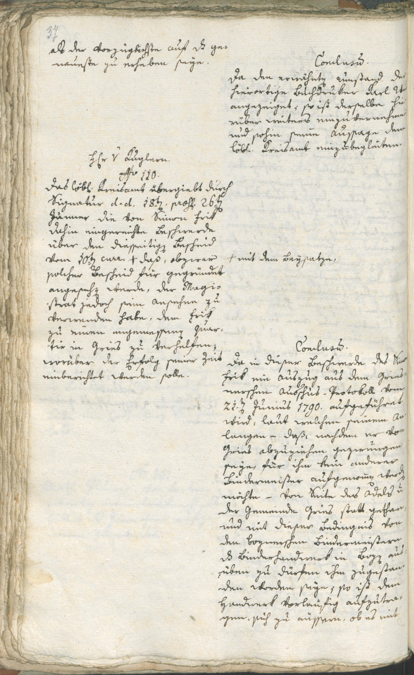 Civic Archives of Bozen-Bolzano - BOhisto Ratsprotokoll 1791 