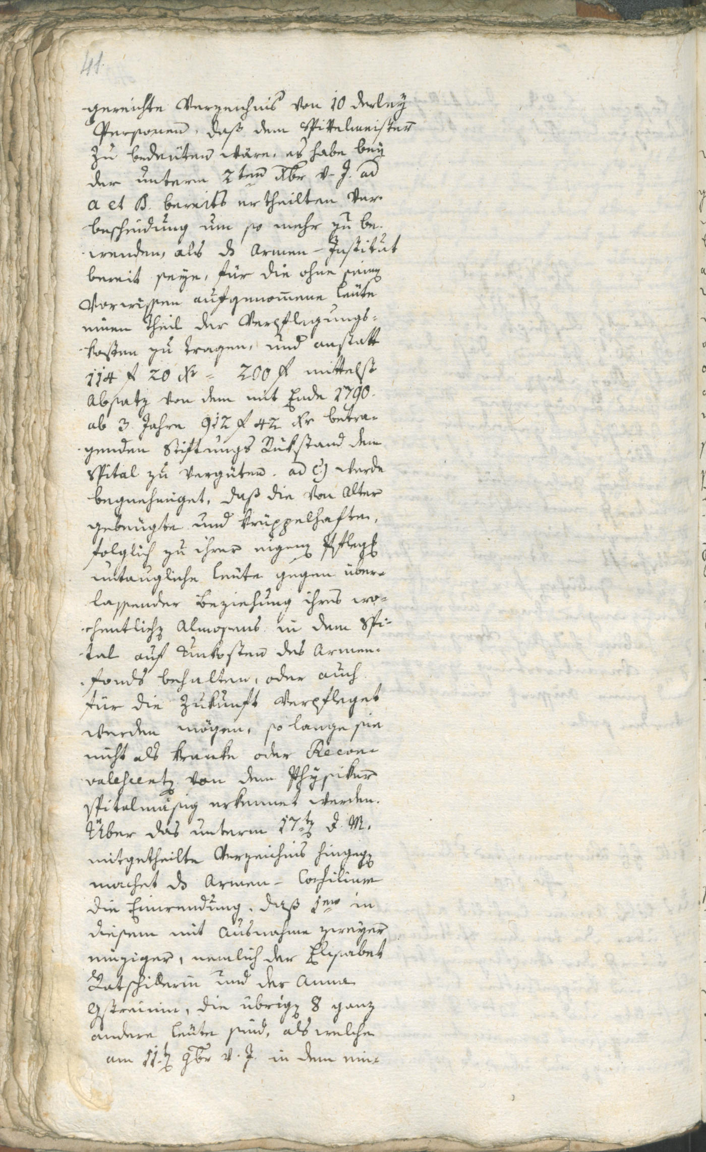 Civic Archives of Bozen-Bolzano - BOhisto Ratsprotokoll 1791 