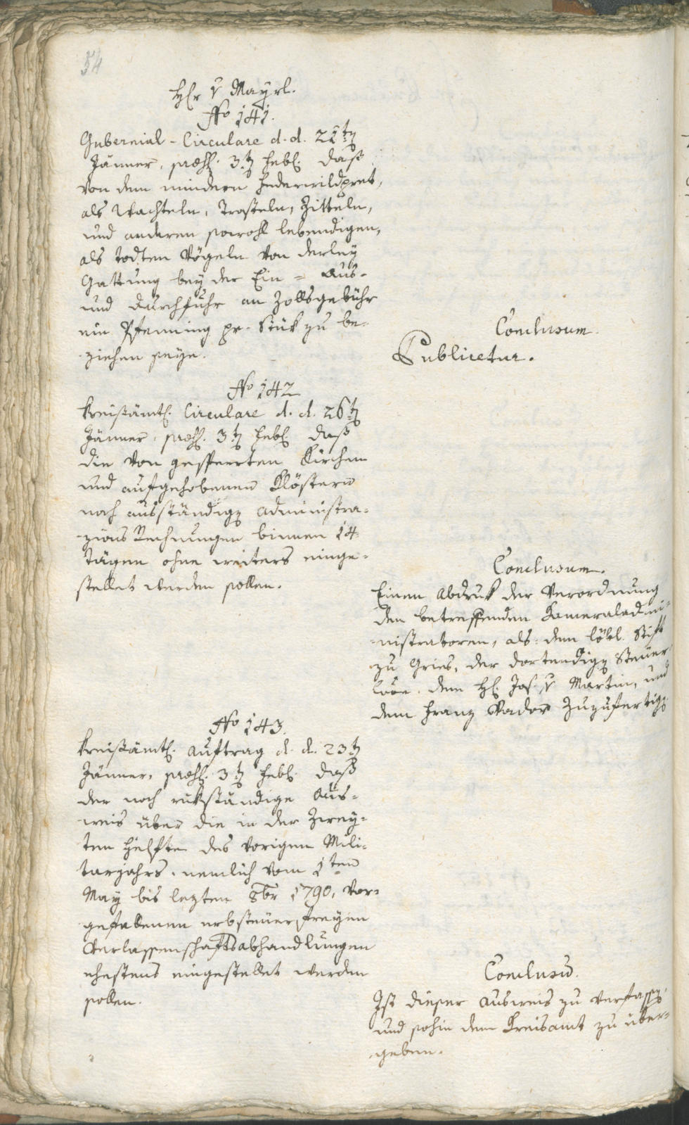 Civic Archives of Bozen-Bolzano - BOhisto Ratsprotokoll 1791 