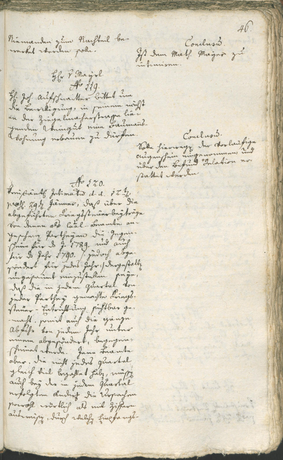 Civic Archives of Bozen-Bolzano - BOhisto Ratsprotokoll 1791 