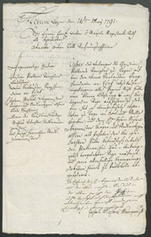 Stadtarchiv Bozen - BOhisto Ratsprotokoll 1791 - 