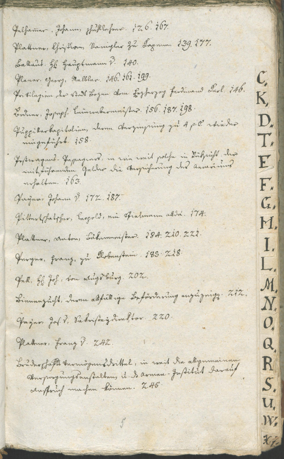 Stadtarchiv Bozen - BOhisto Ratsprotokoll 1791 