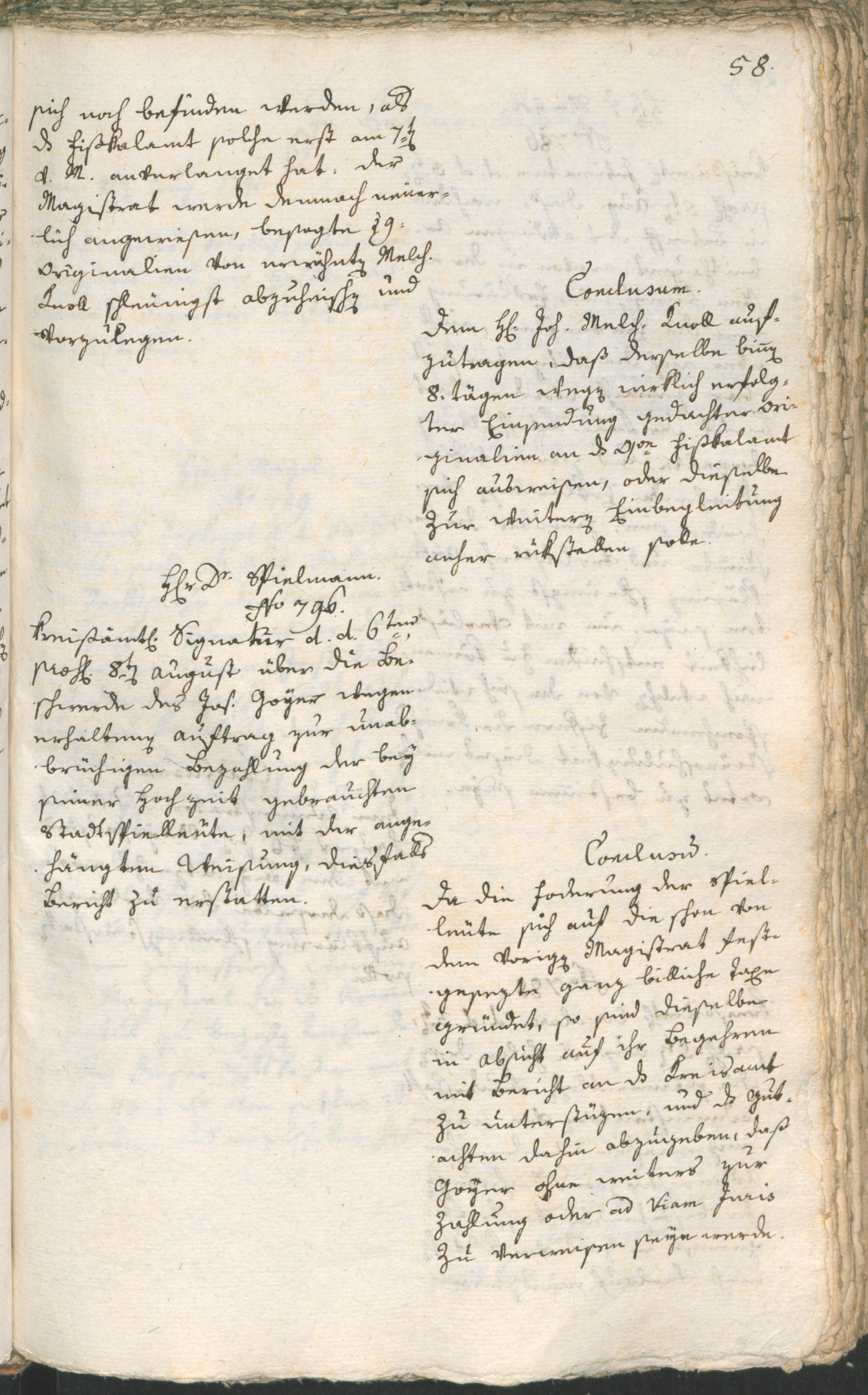 Civic Archives of Bozen-Bolzano - BOhisto Ratsprotokoll 1791 