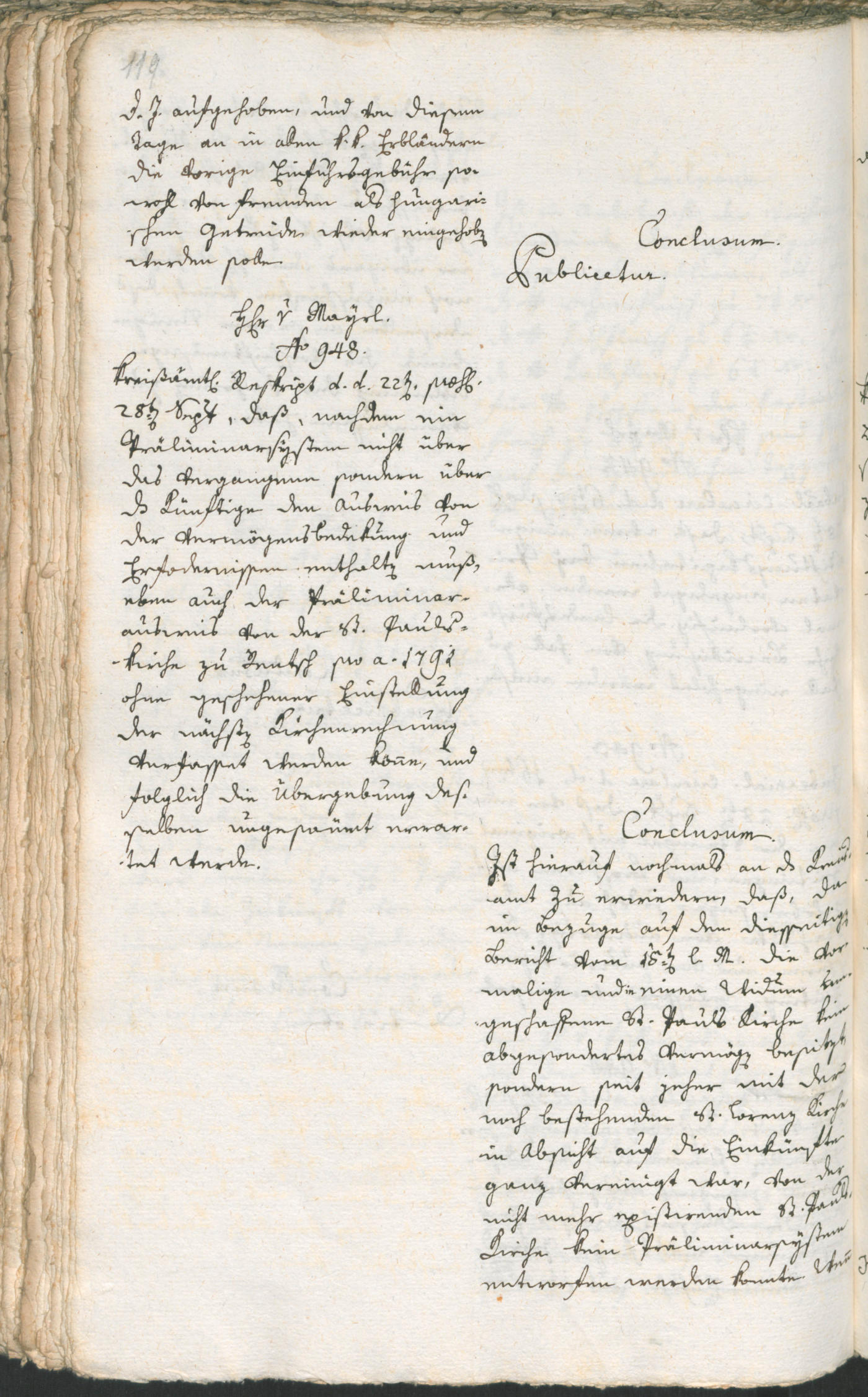 Civic Archives of Bozen-Bolzano - BOhisto Ratsprotokoll 1791 
