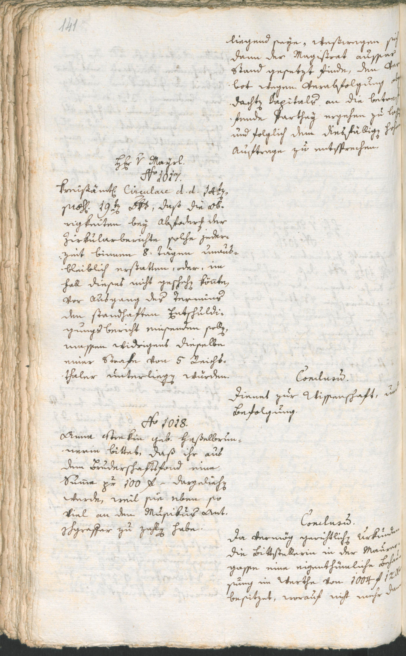 Archivio Storico della Città di Bolzano - BOhisto protocollo consiliare 1791 