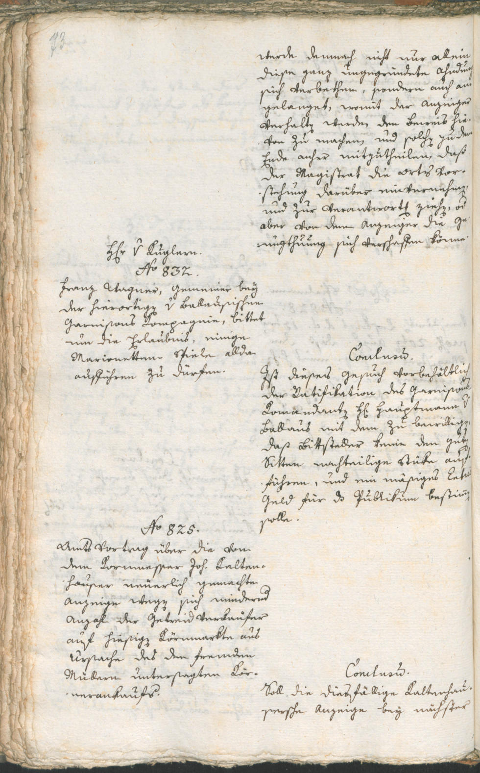 Civic Archives of Bozen-Bolzano - BOhisto Ratsprotokoll 1791 