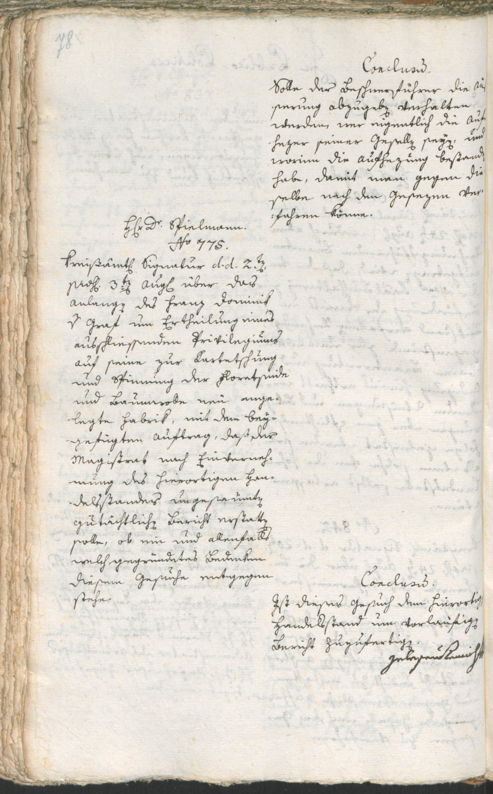 Civic Archives of Bozen-Bolzano - BOhisto Ratsprotokoll 1791 
