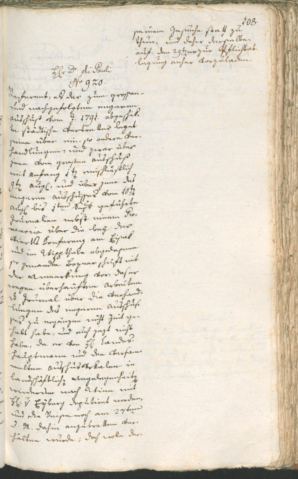 Civic Archives of Bozen-Bolzano - BOhisto Ratsprotokoll 1791 