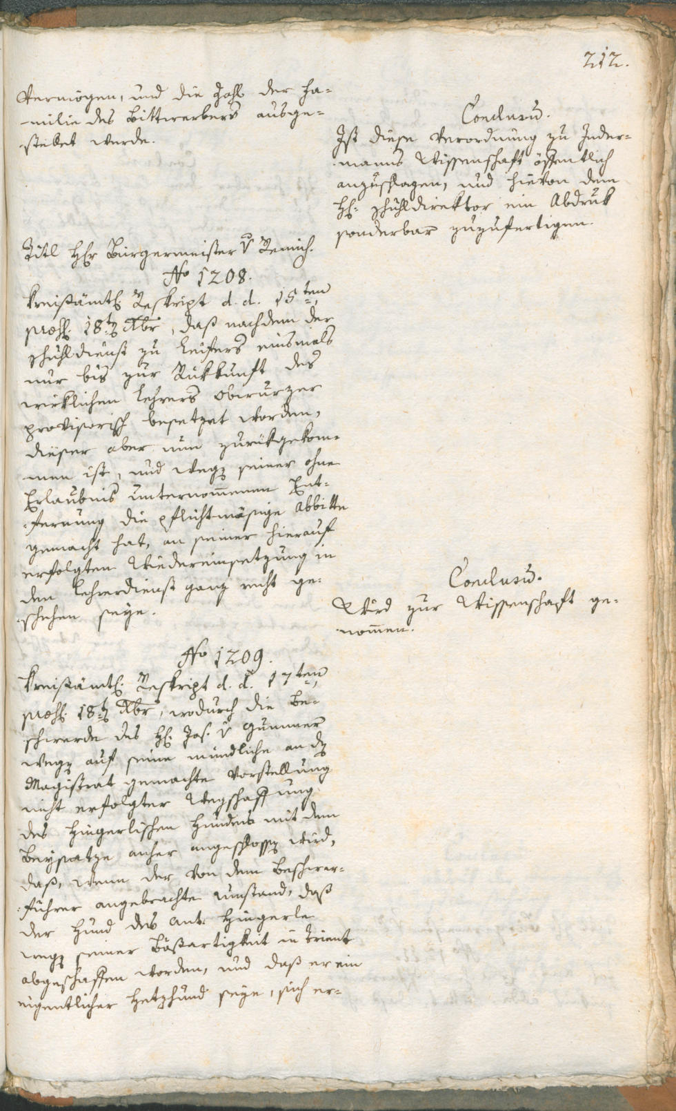 Civic Archives of Bozen-Bolzano - BOhisto Ratsprotokoll 1791 