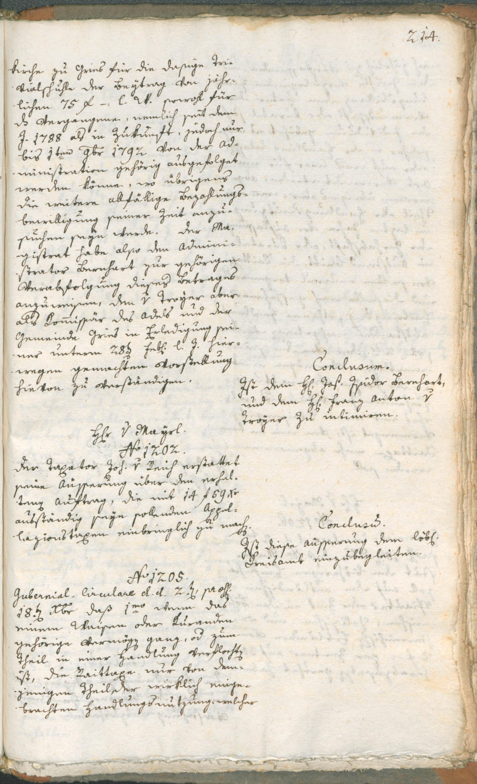 Civic Archives of Bozen-Bolzano - BOhisto Ratsprotokoll 1791 