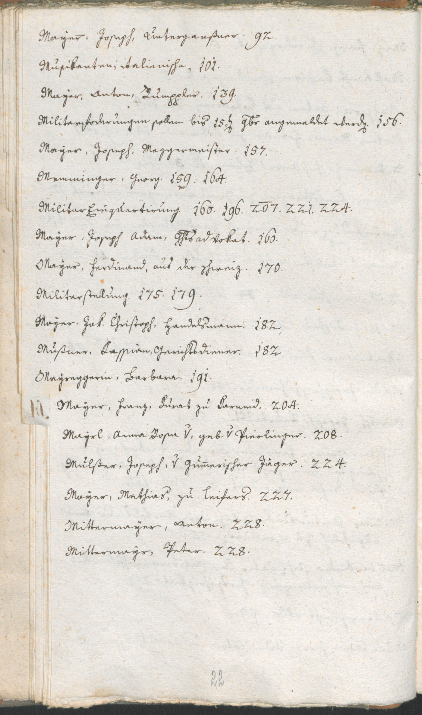 Stadtarchiv Bozen - BOhisto Ratsprotokoll 1791 