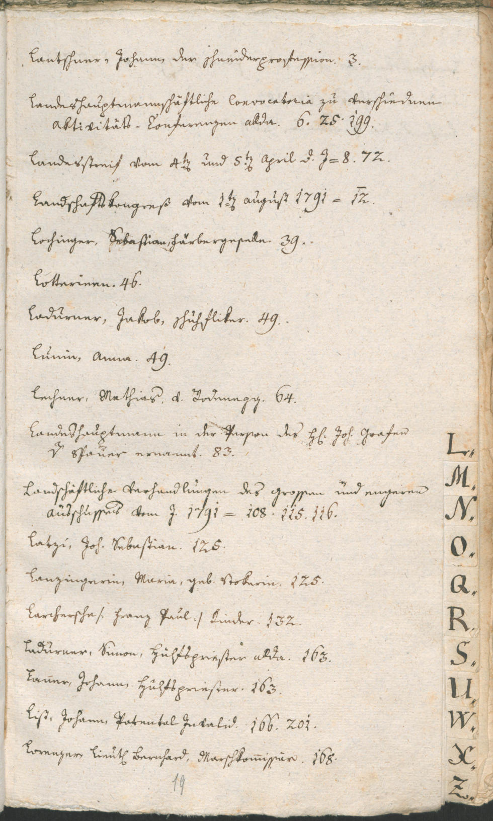 Civic Archives of Bozen-Bolzano - BOhisto Ratsprotokoll 1791 