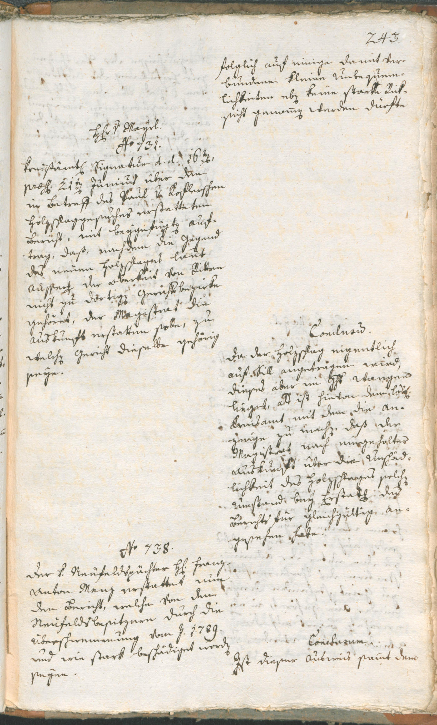 Archivio Storico della Città di Bolzano - BOhisto protocollo consiliare 1792 