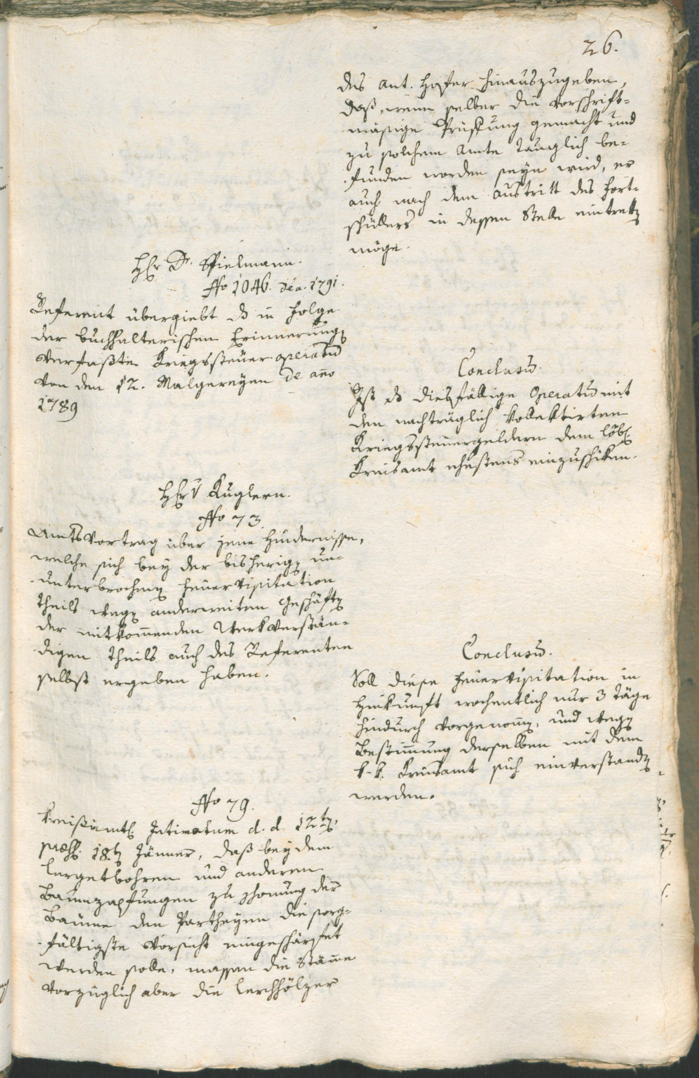 Stadtarchiv Bozen - BOhisto Ratsprotokoll 1792 
