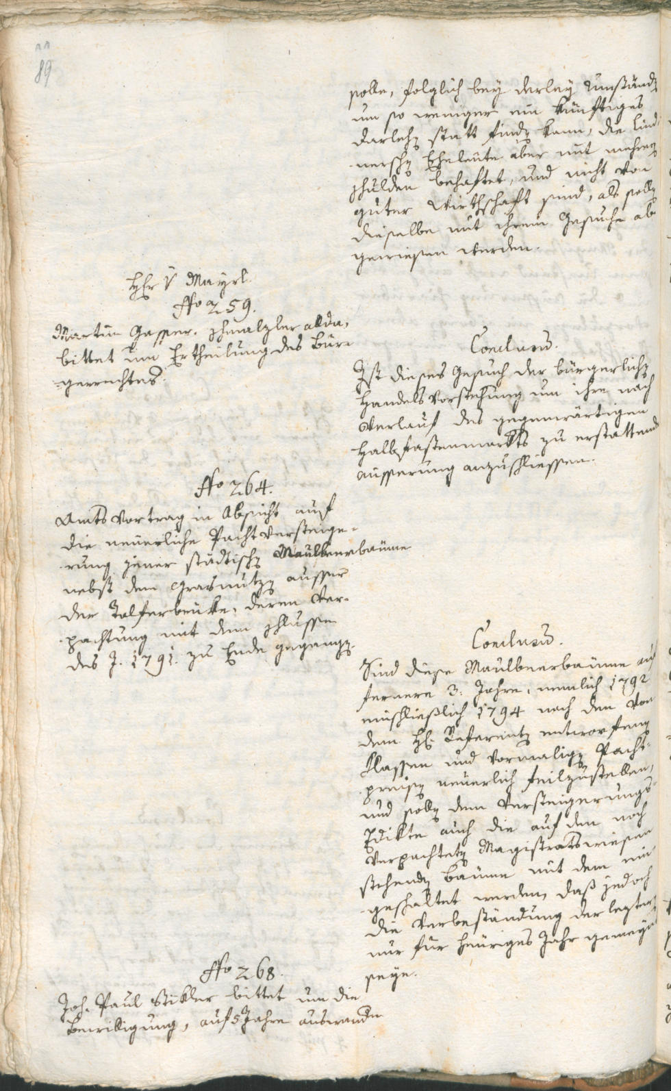Civic Archives of Bozen-Bolzano - BOhisto Ratsprotokoll 1792 