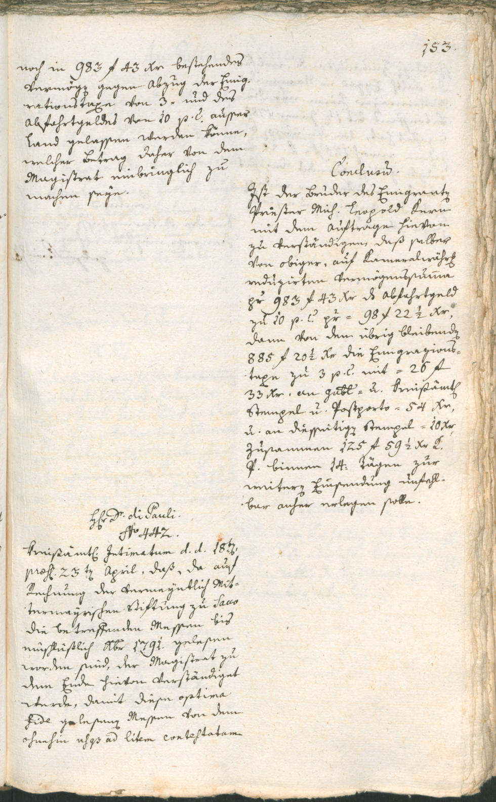 Archivio Storico della Città di Bolzano - BOhisto protocollo consiliare 1792 