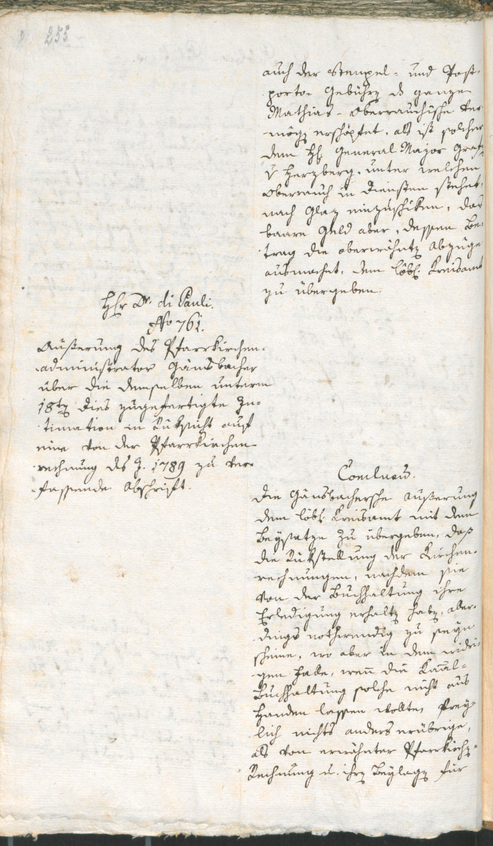 Stadtarchiv Bozen - BOhisto Ratsprotokoll 1792 