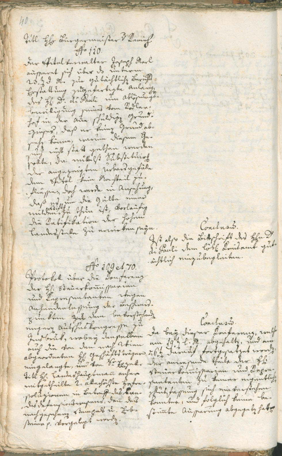 Archivio Storico della Città di Bolzano - BOhisto protocollo consiliare 1792 