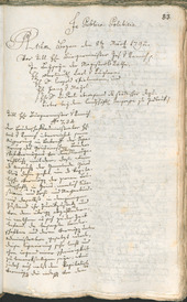 Archivio Storico della Città di Bolzano - BOhisto protocollo consiliare 1792 - 