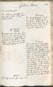 Archivio Storico della Città di Bolzano - BOhisto protocollo consiliare 1792 - 