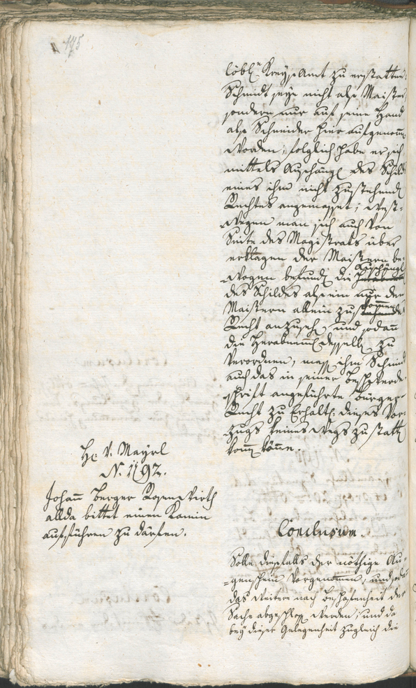 Civic Archives of Bozen-Bolzano - BOhisto Ratsprotokoll 1792 