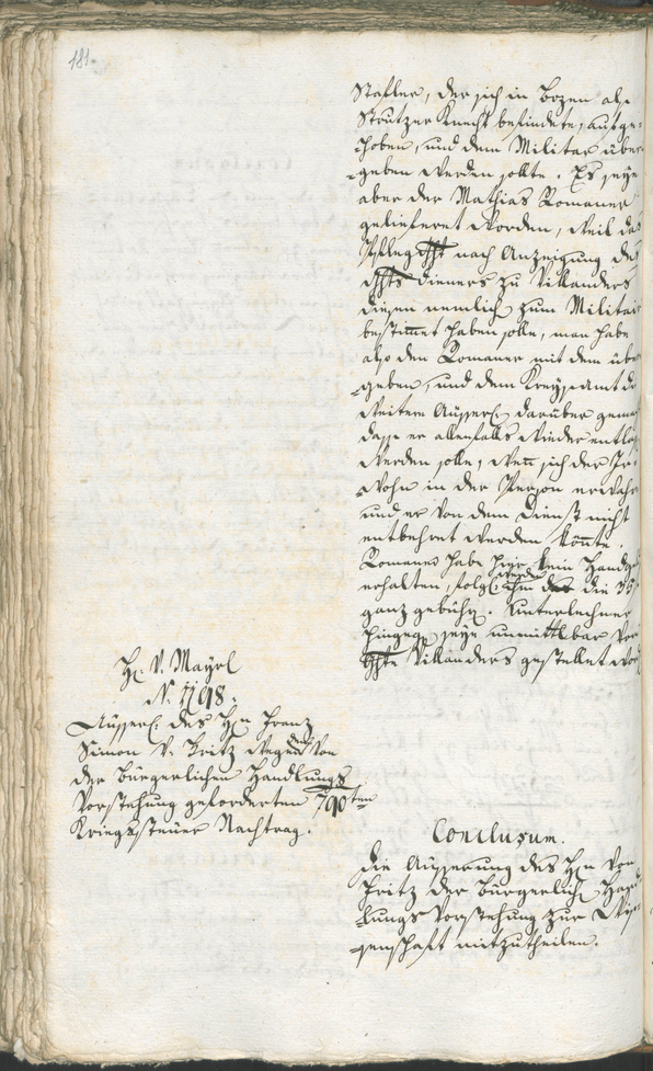 Civic Archives of Bozen-Bolzano - BOhisto Ratsprotokoll 1792 