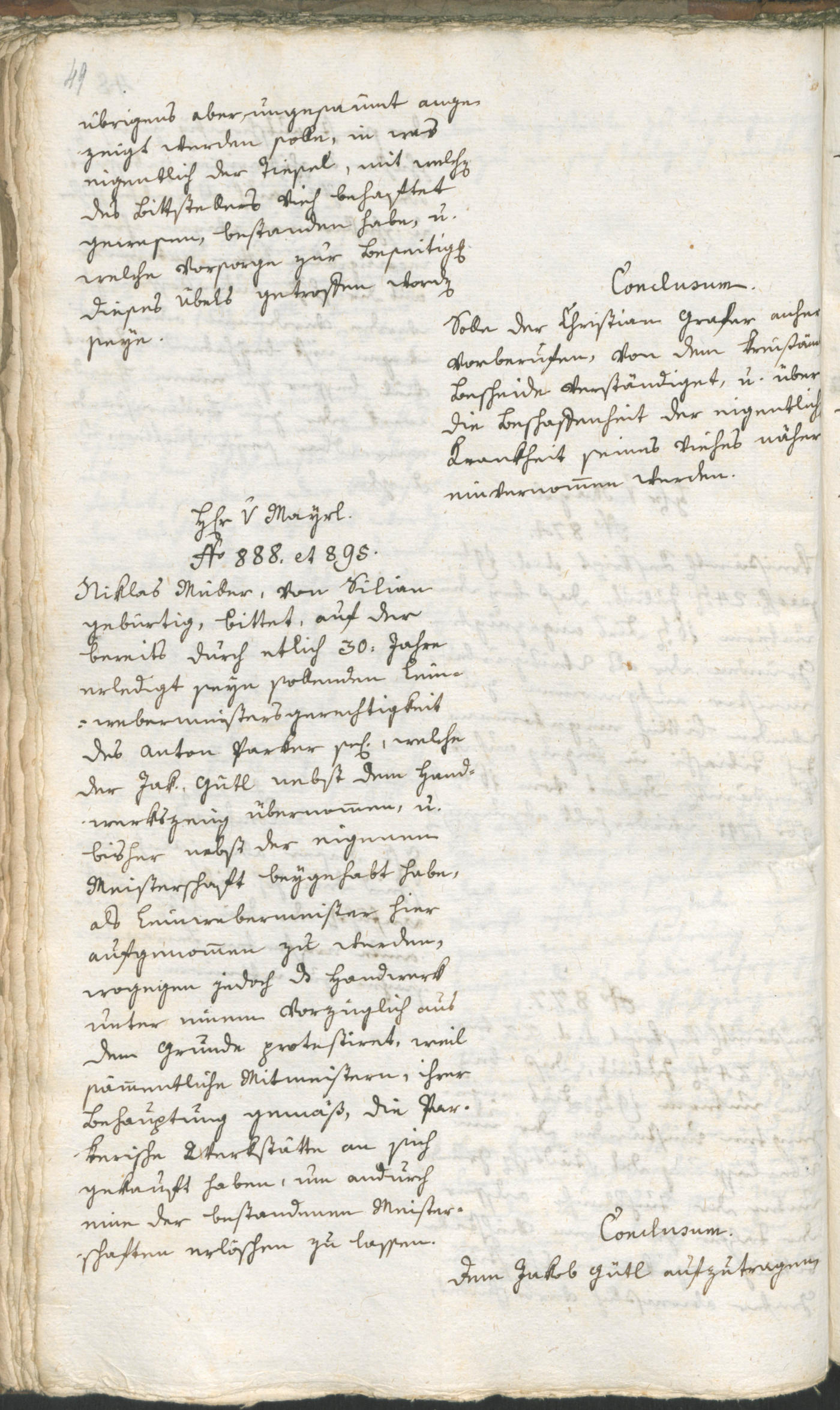 Civic Archives of Bozen-Bolzano - BOhisto Ratsprotokoll 1792 