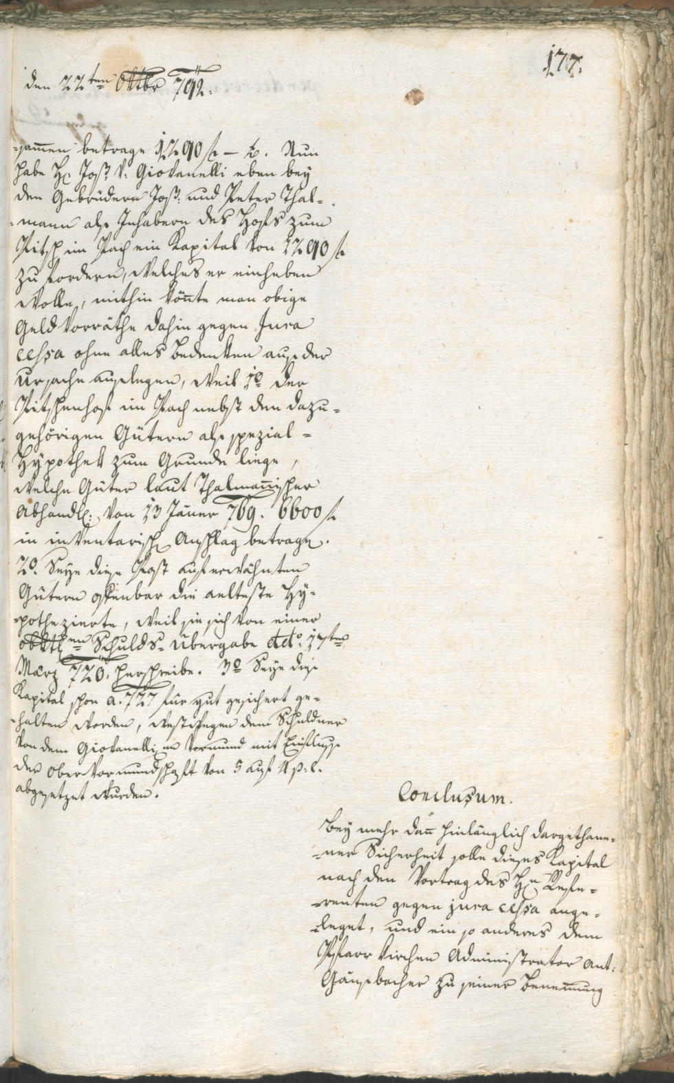 Civic Archives of Bozen-Bolzano - BOhisto Ratsprotokoll 1792 