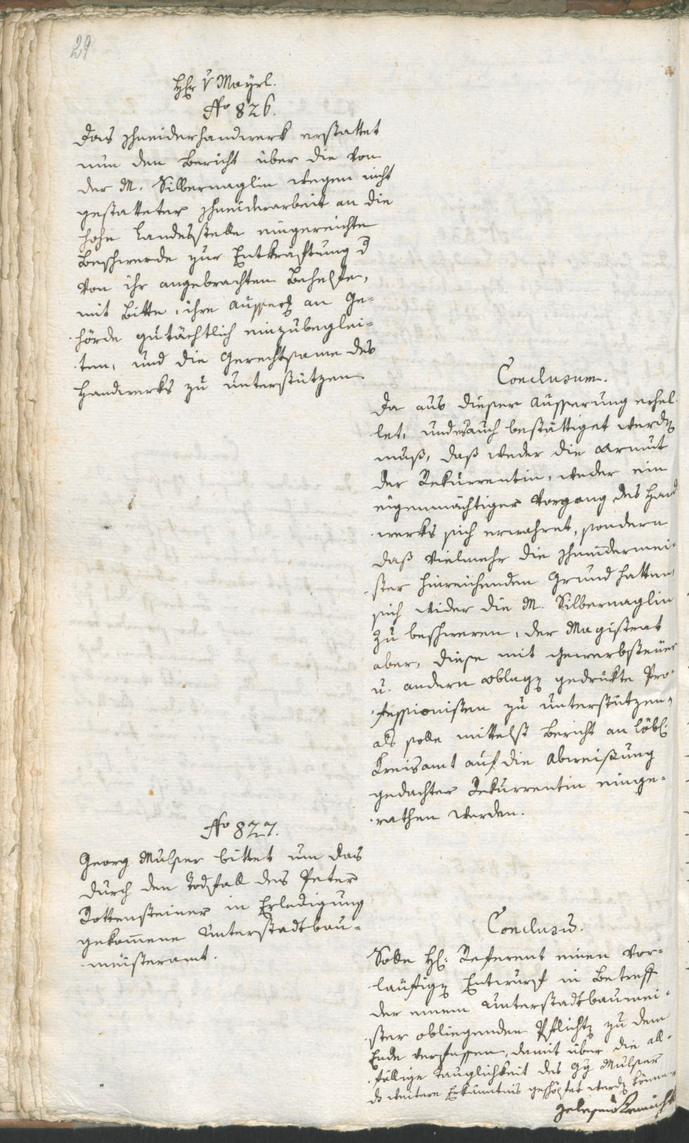 Stadtarchiv Bozen - BOhisto Ratsprotokoll 1792 