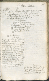 Archivio Storico della Città di Bolzano - BOhisto protocollo consiliare 1792 - 