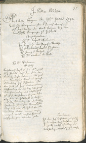 Civic Archives of Bozen-Bolzano - BOhisto Ratsprotokoll 1792 - 