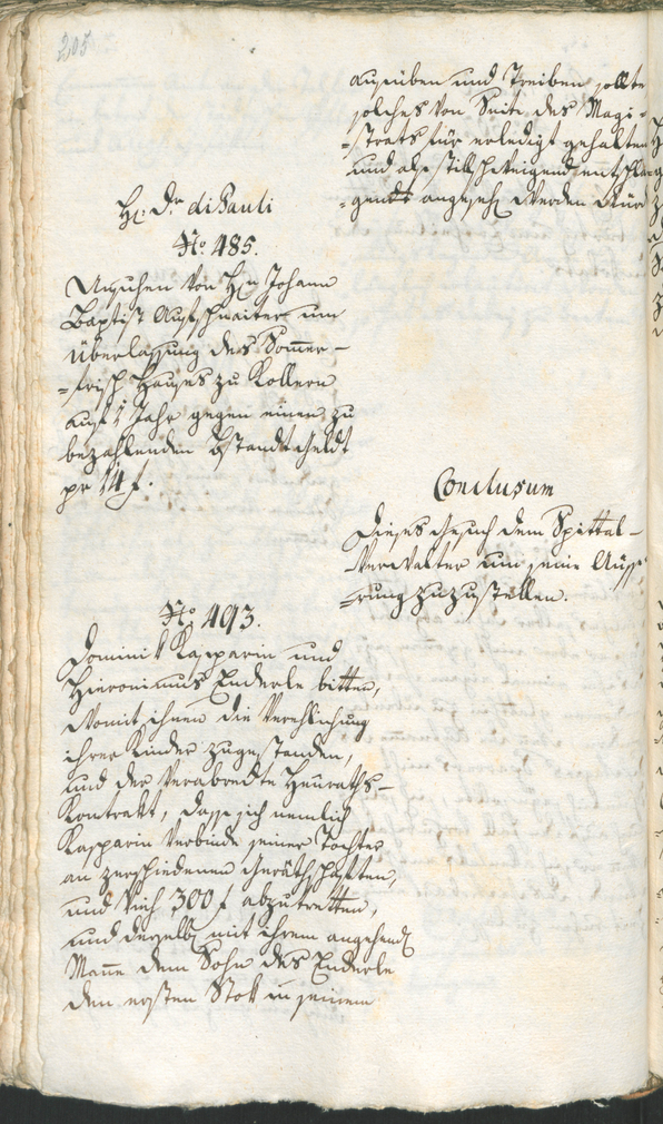 Civic Archives of Bozen-Bolzano - BOhisto Ratsprotokoll 1793 