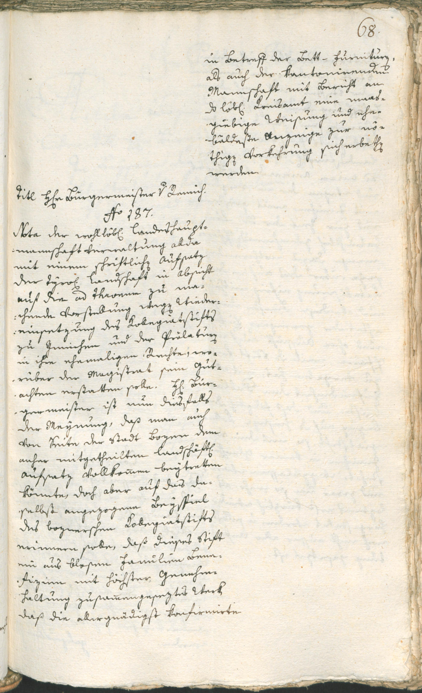 Civic Archives of Bozen-Bolzano - BOhisto Ratsprotokoll 1793 