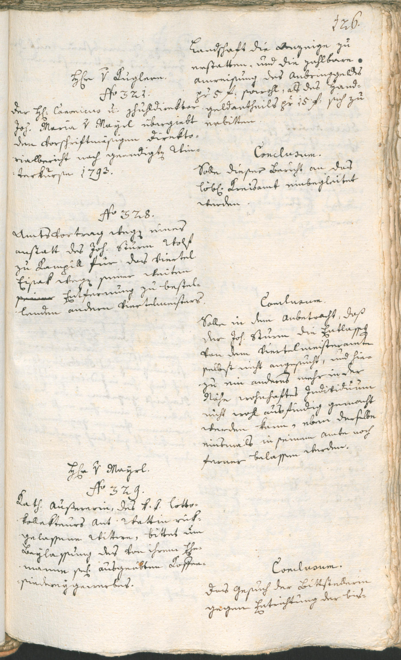 Civic Archives of Bozen-Bolzano - BOhisto Ratsprotokoll 1793 