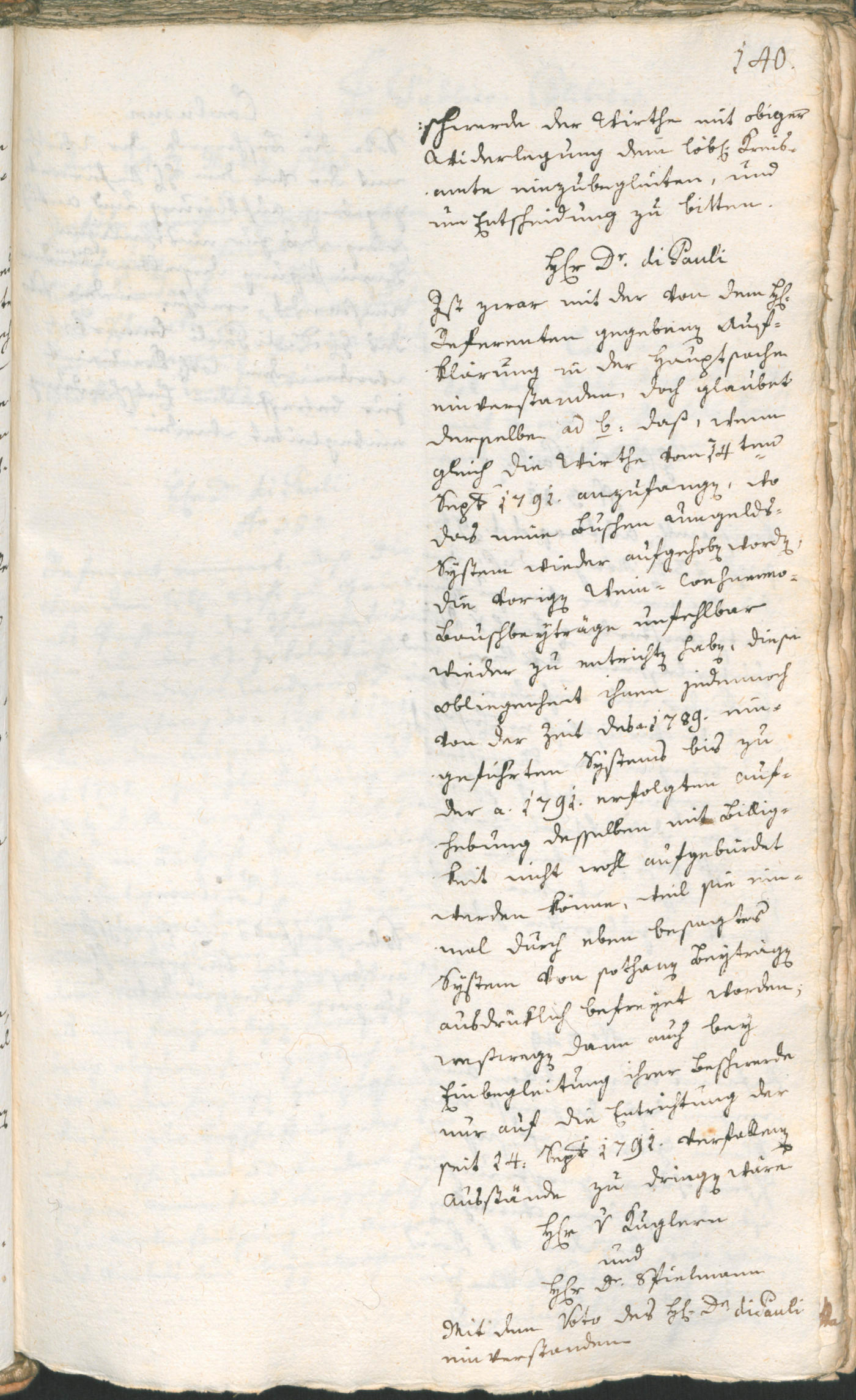 Civic Archives of Bozen-Bolzano - BOhisto Ratsprotokoll 1793 
