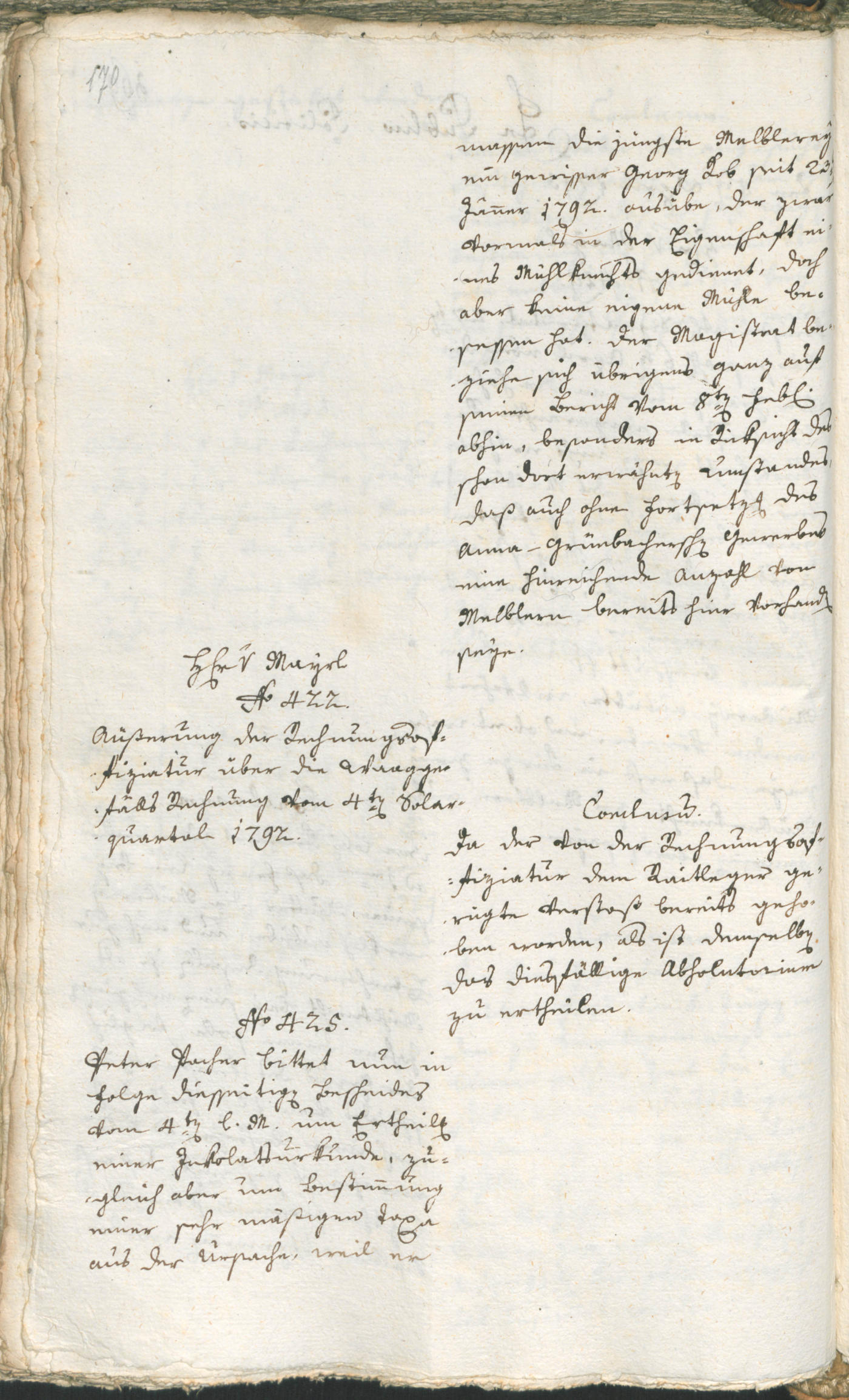 Civic Archives of Bozen-Bolzano - BOhisto Ratsprotokoll 1793 