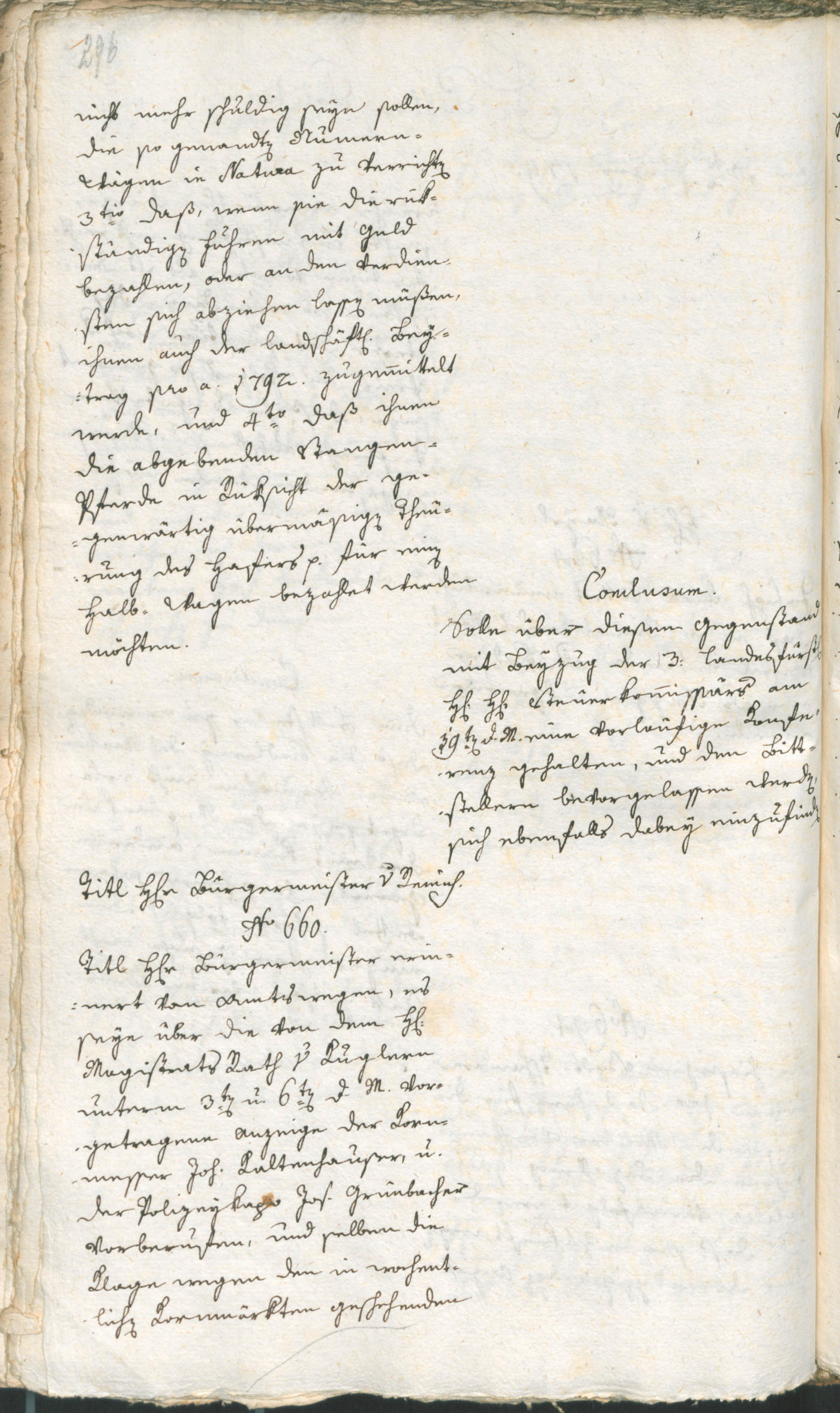 Civic Archives of Bozen-Bolzano - BOhisto Ratsprotokoll 1793 