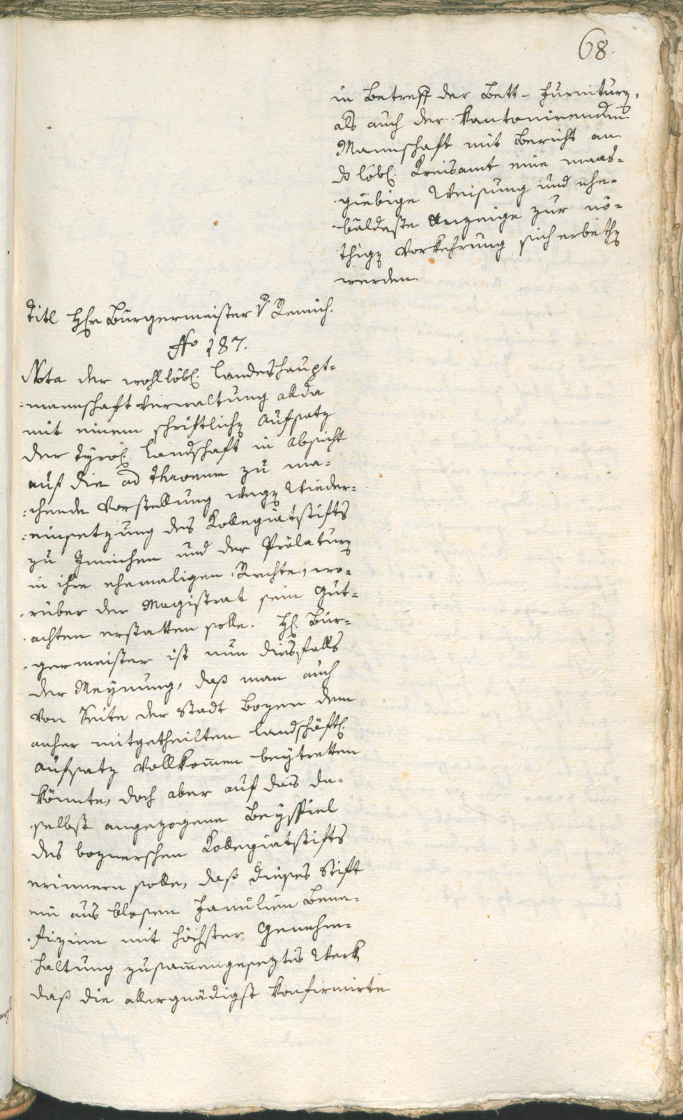 Civic Archives of Bozen-Bolzano - BOhisto Ratsprotokoll 1793 