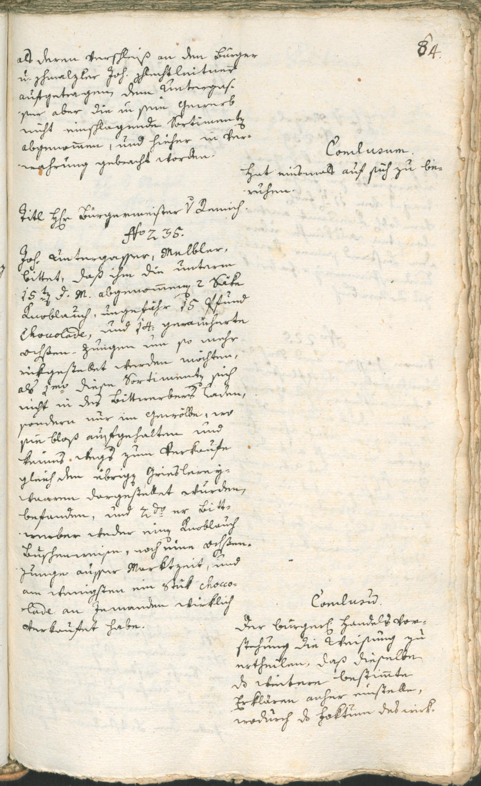Archivio Storico della Città di Bolzano - BOhisto protocollo consiliare 1793 