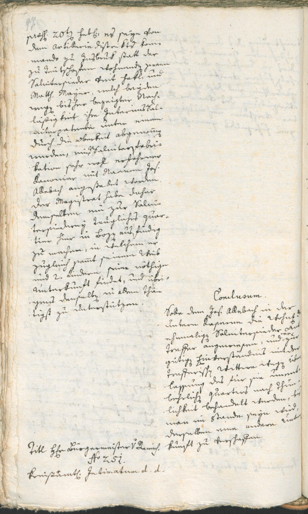 Stadtarchiv Bozen - BOhisto Ratsprotokoll 1793 