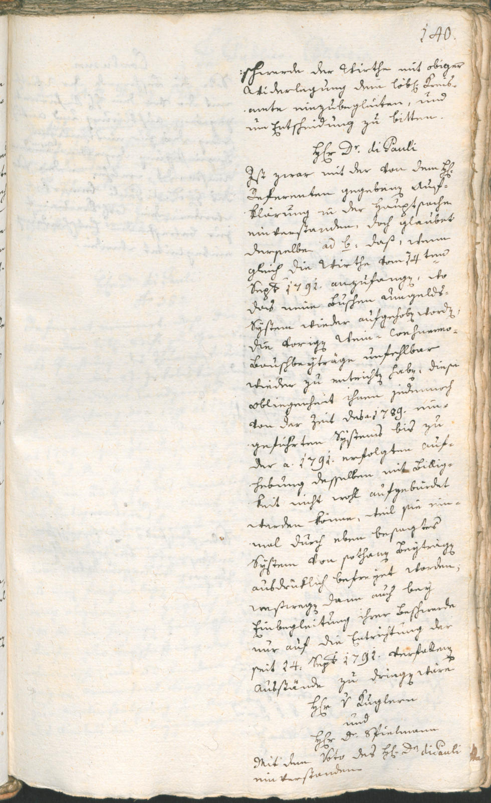 Civic Archives of Bozen-Bolzano - BOhisto Ratsprotokoll 1793 