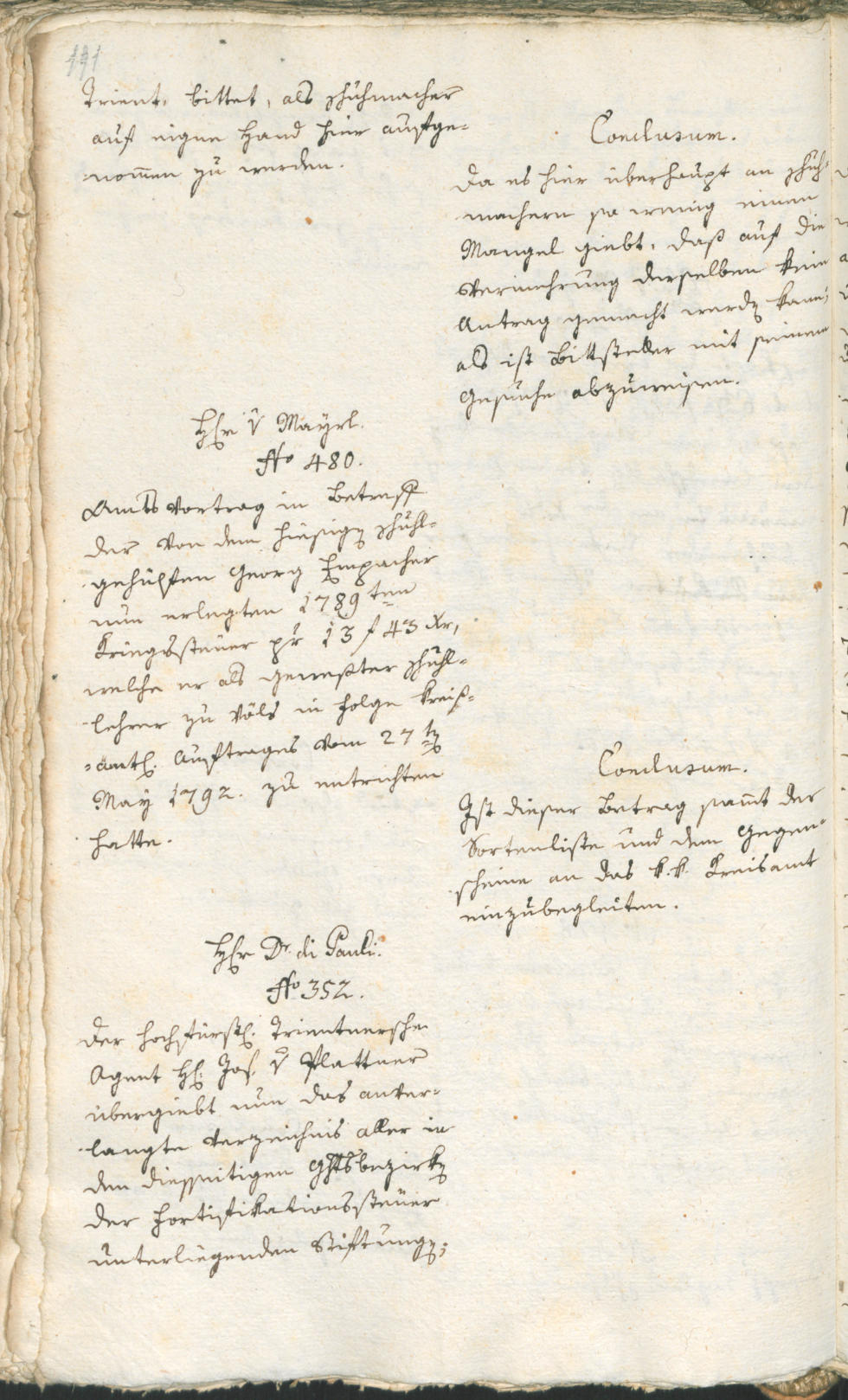 Civic Archives of Bozen-Bolzano - BOhisto Ratsprotokoll 1793 