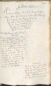 Stadtarchiv Bozen - BOhisto Ratsprotokoll 1793 - 