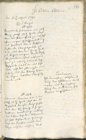 Civic Archives of Bozen-Bolzano - BOhisto Ratsprotokoll 1793 - 