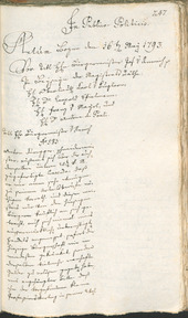 Stadtarchiv Bozen - BOhisto Ratsprotokoll 1793 - 