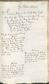 Stadtarchiv Bozen - BOhisto Ratsprotokoll 1793 - 